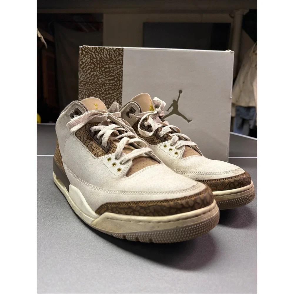 Nike Air Jordan 3 Orewood Brown 'Palomino'‎ Men's US Size 11.5